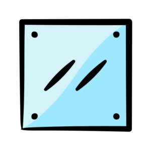 Иконка стекло каленное