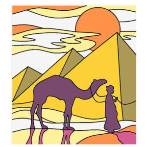 Фото витраж для окон модель Q - 17