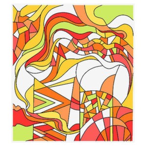 Фото витраж для окон модель W - 012