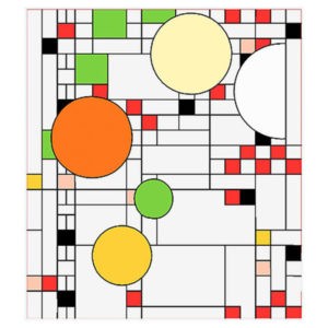 Фото витраж для окон модель W - 02