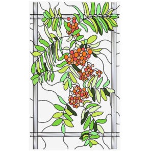 Фото витраж для окон модель W - 026