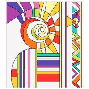Фото витраж для окон модель W - 08