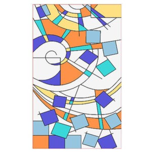 Фото витраж для окон модель W - 18