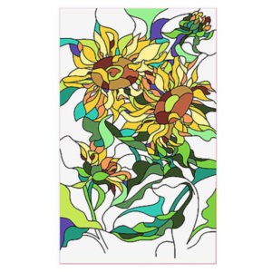 Фото витраж для окон модель W - 19