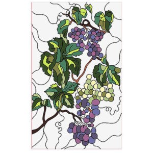 Фото витраж для окон модель W - 27